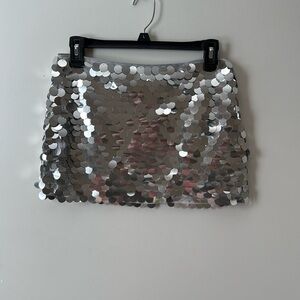 Urban Outfitters sequin micro mini skirt